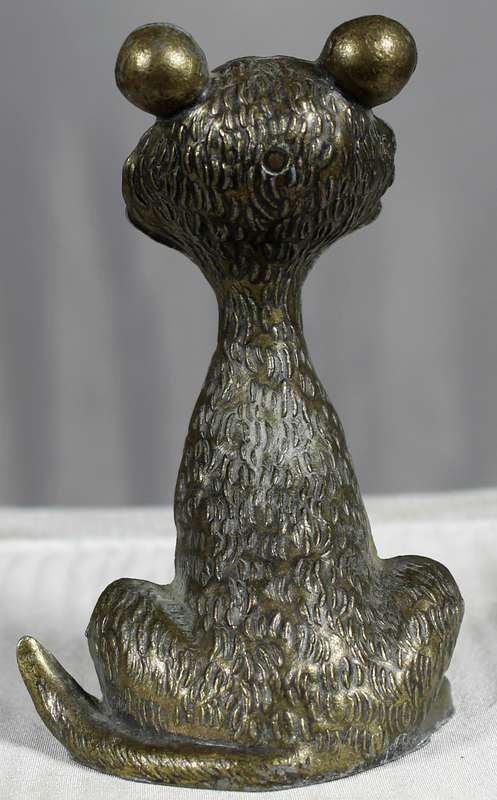Vintage brass heavy lion - Med Dep Italy (Rare)