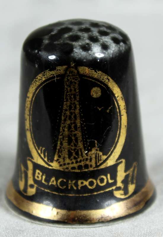 Bone China thimble - Blackpool tower
