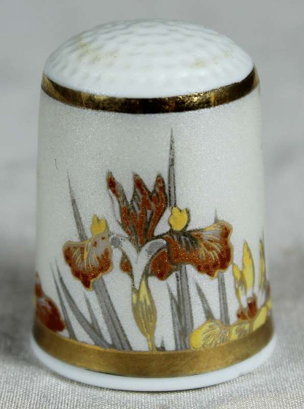 Bone China thimble - Chokin Kiyomasa Japan
