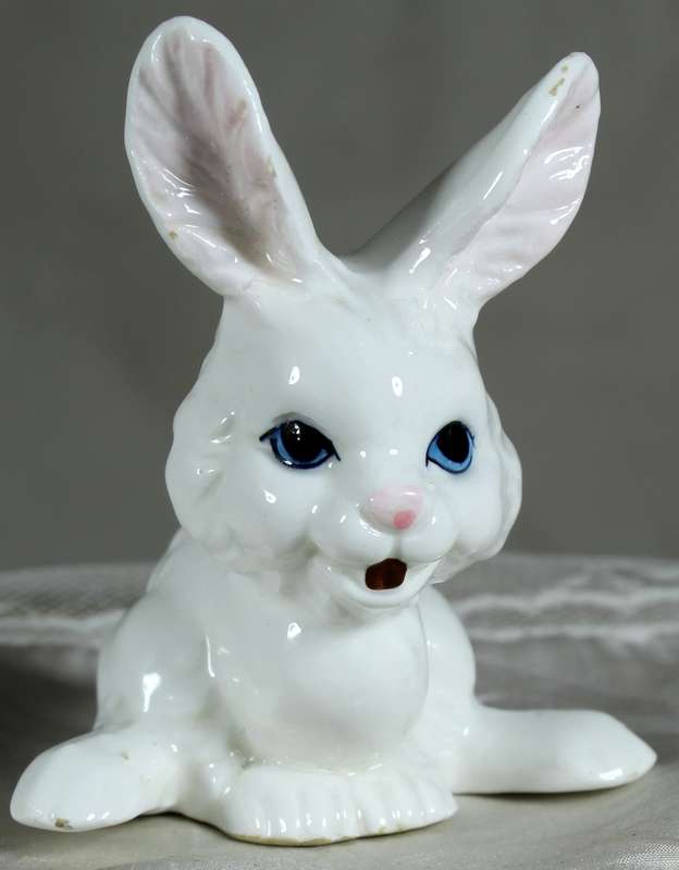 White porcelain rabbit