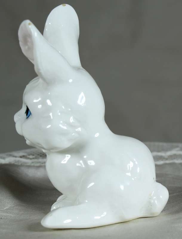 White porcelain rabbit