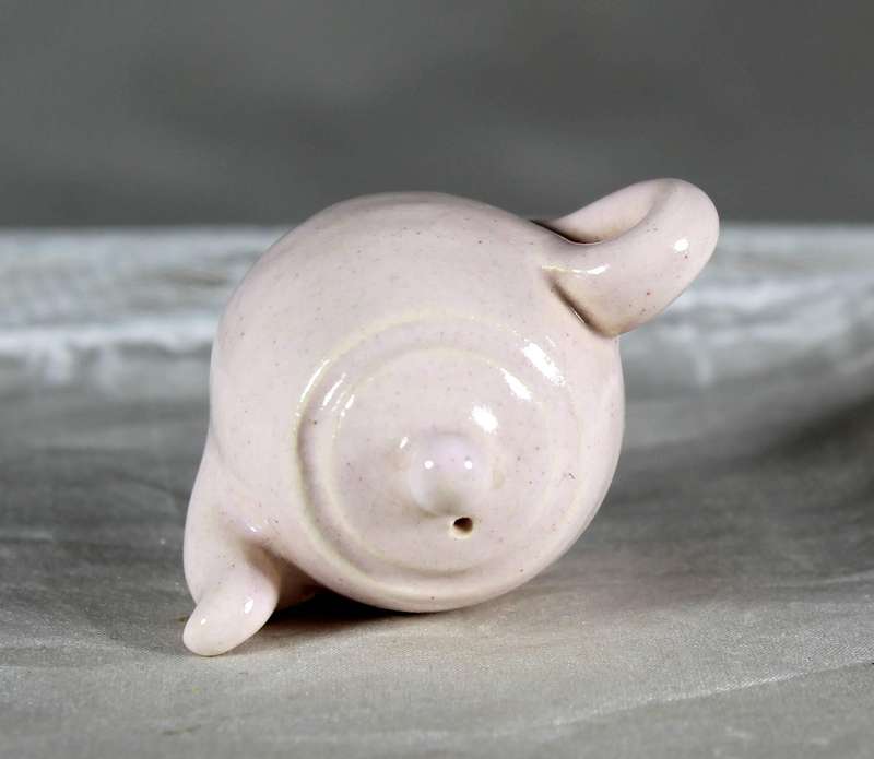 Miniature pink kettle