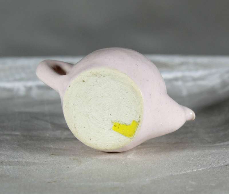 Miniature pink kettle