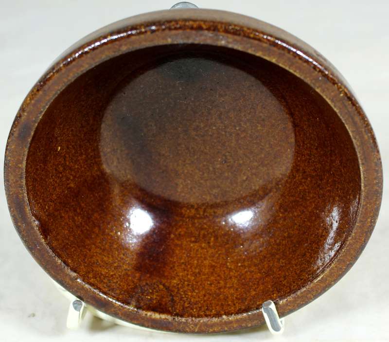 Set of three pottery bowls