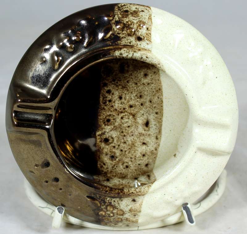 Shades of brown ashtray