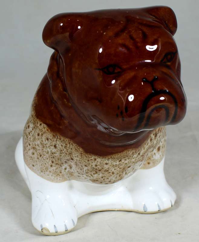 Ceramic bull dog