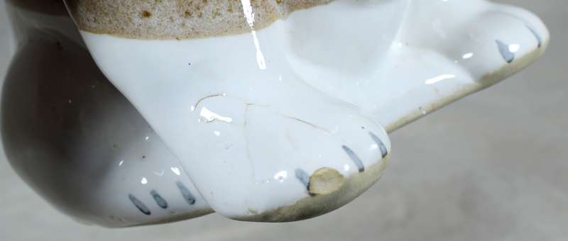 Ceramic bull dog