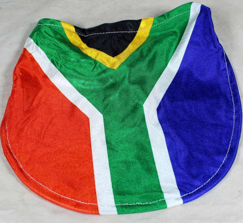 Pair of SA flag bibs