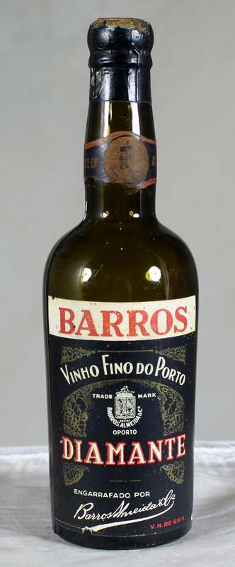 Mini liquor bottle - Empty - Barros bottle