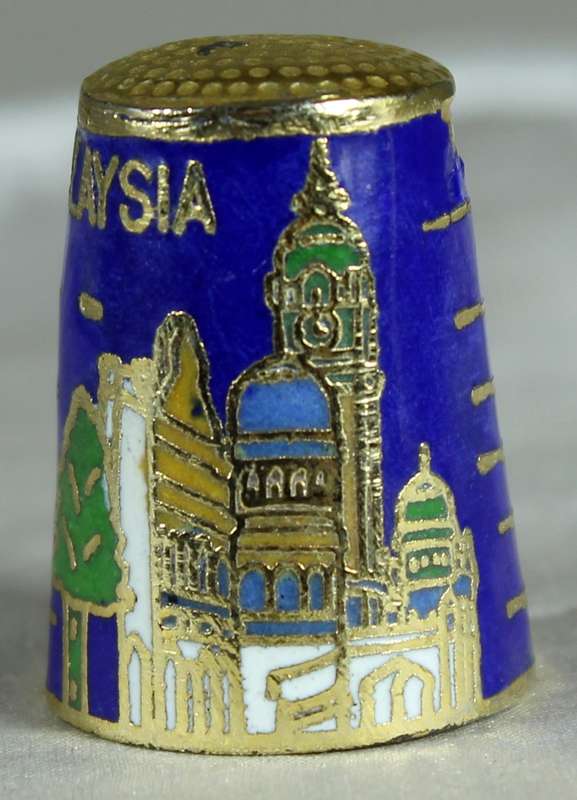 Cloisonne thimble - Malaysia