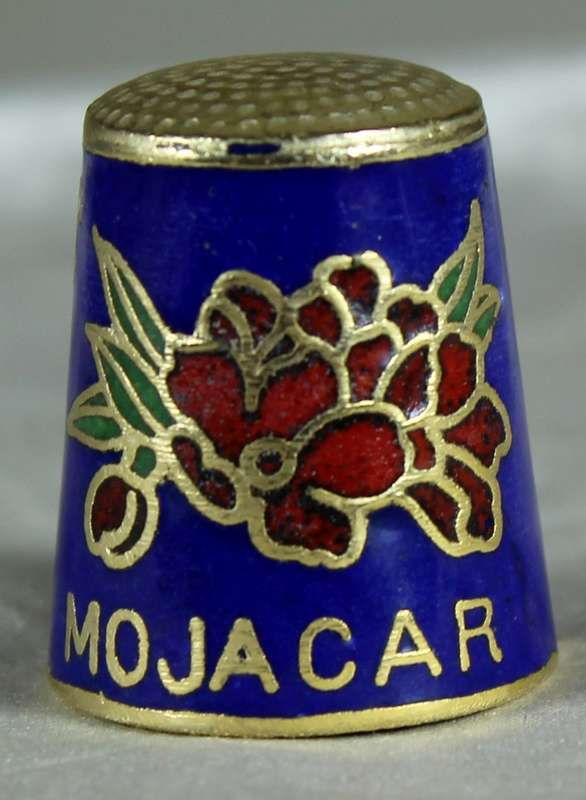 Cloisonne thimble - Mojacar