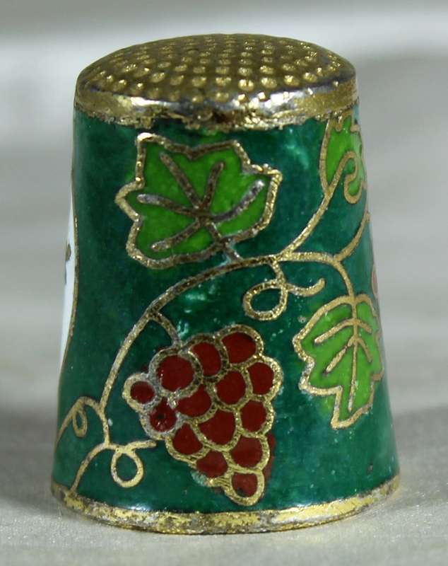 Cloisonne thimble - Cyprus