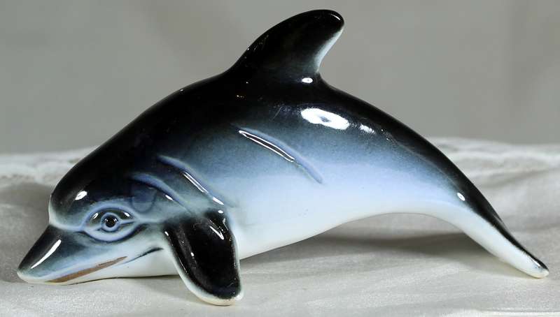 Porcelain dolphin