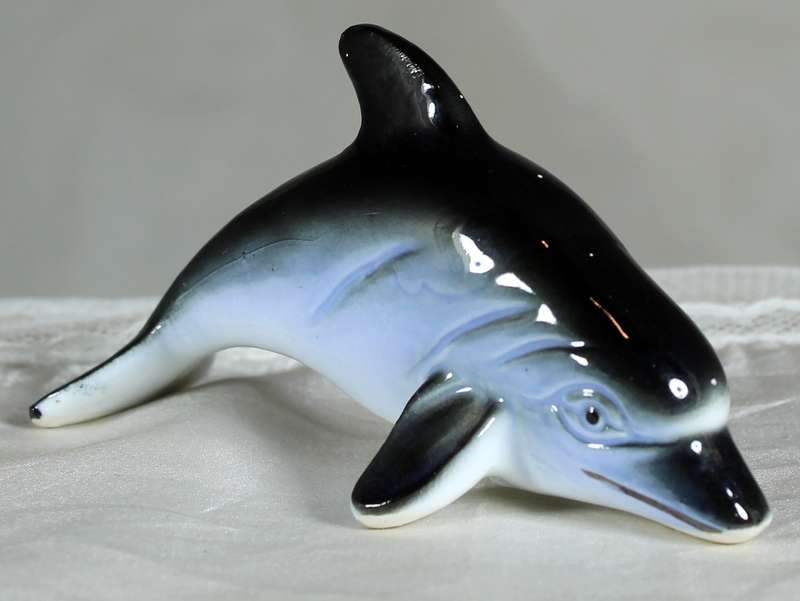 Porcelain dolphin