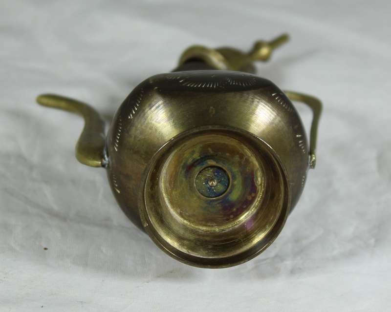 Small brass kettle