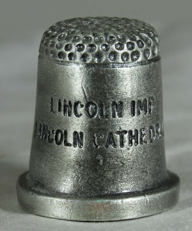 Metal thimble - Lincoln Cathedral