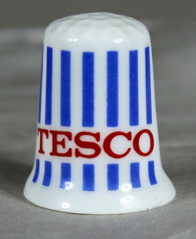 Advertising thimble - Tesco