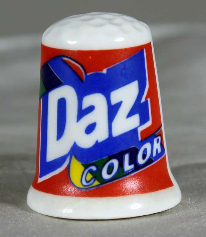 Advertising thimble - Daz color - Stoke-on-Trent