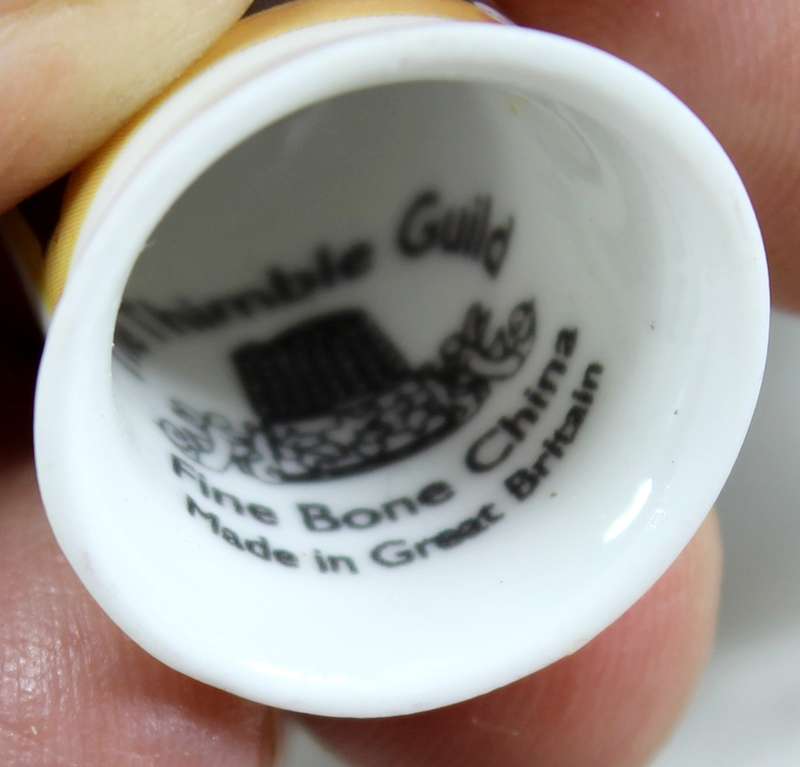 Advertising thimble - Bayer - the thimble guild