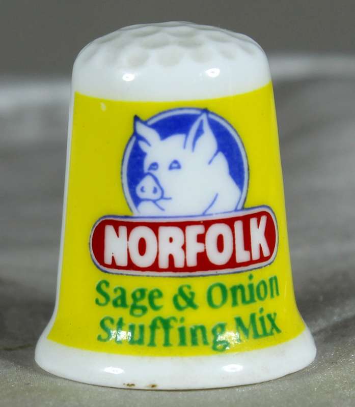 Advertising thimble - Norfolk