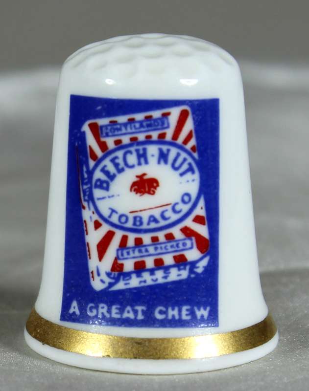 Advertising thimble - Beech Nut Tobacco