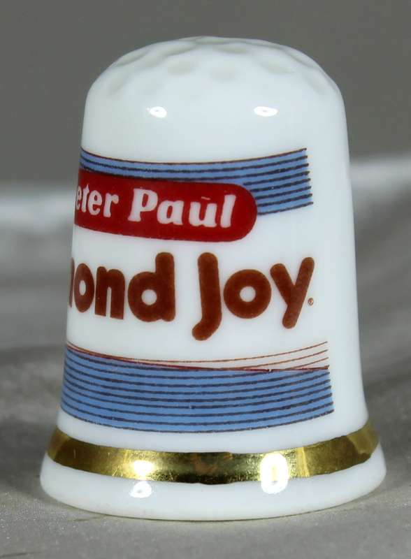 Advertising thimble - Peter Paul Almond Joy - GWP UK