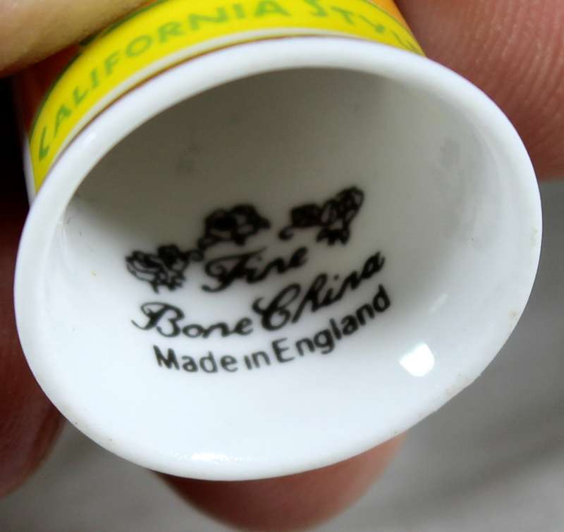 Advertising thimble - Sunny Delight
