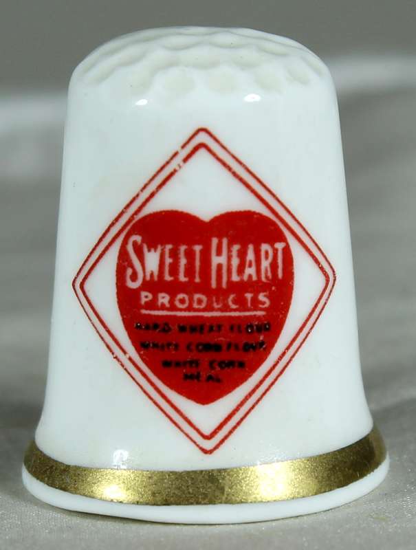 Advertising thimble - Sweet Hearts