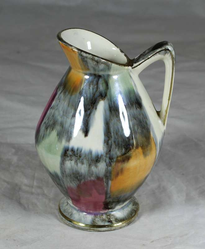 Glazed ornamental jug from Germany