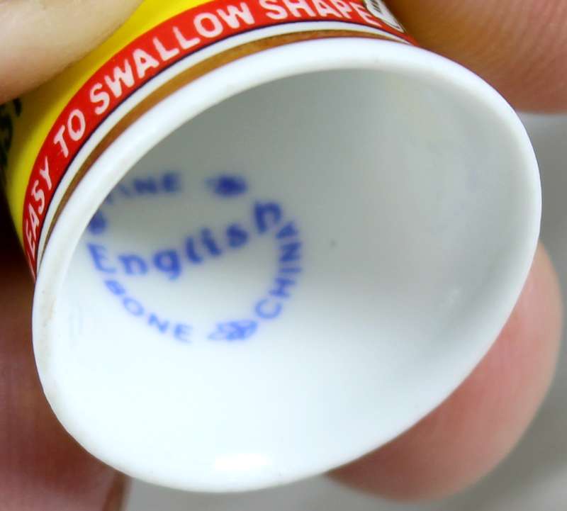 Advertising thimble - Anadin pain tablets