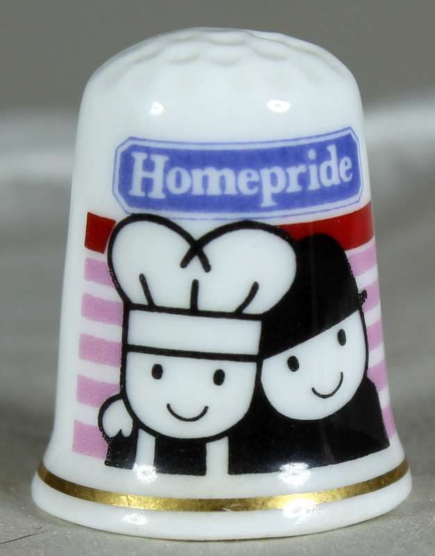 Advertising thimble - Homepride
