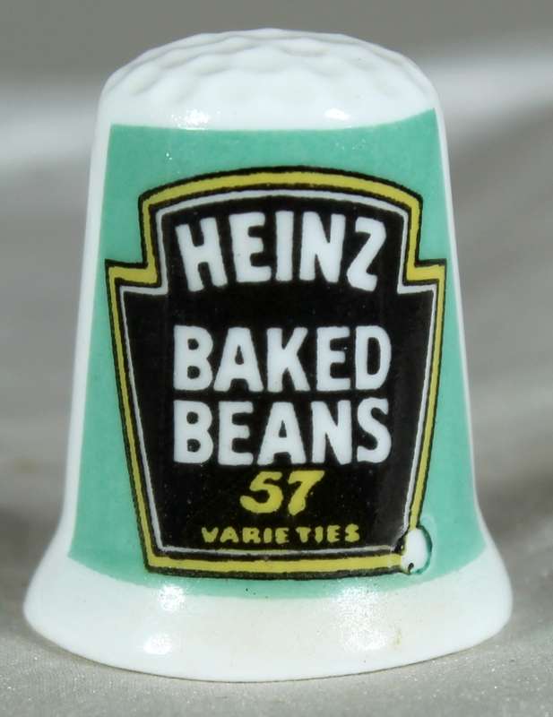 Advertising thimble - Heinz baked beans