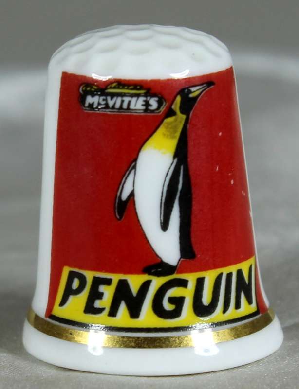 Advertising thimble - Mr Vitie's - Penguin