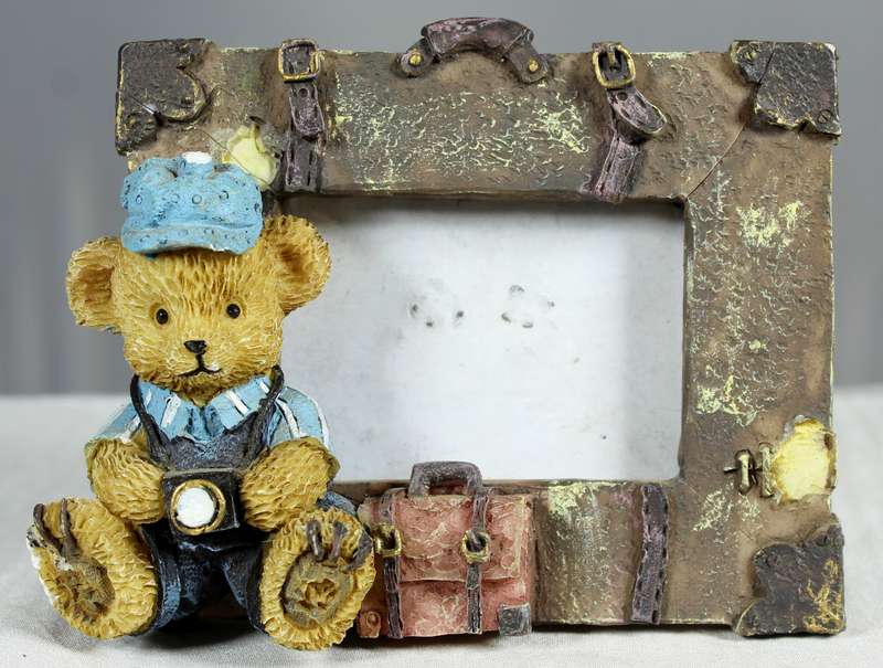 Little boy bear photo frame