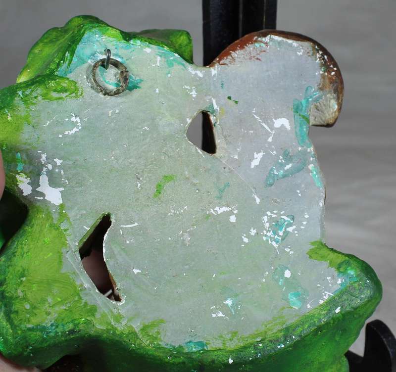 Large molded squirrel wall hanging