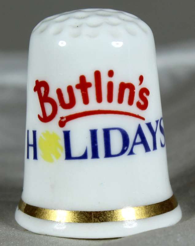Advertising thimble - Butlin's holidays - Oakdean