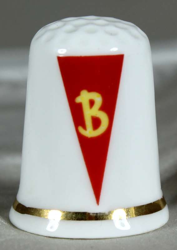 Advertising thimble - Butlin's holidays - Oakdean