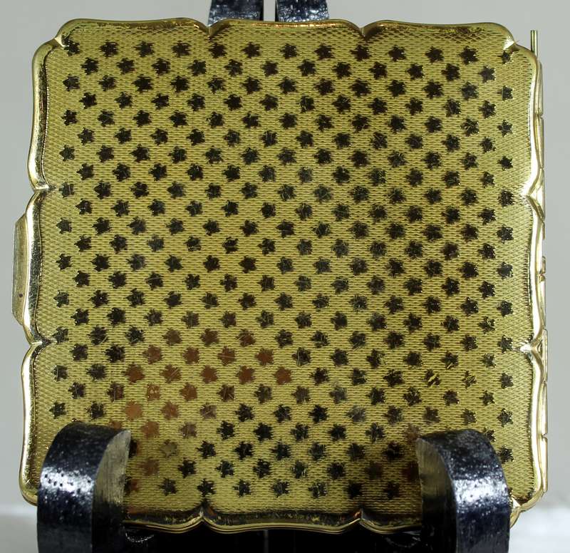 Stratton square powder compact
