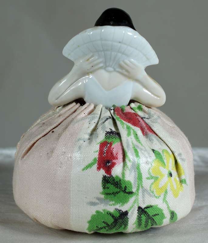 Half doll with pincushion