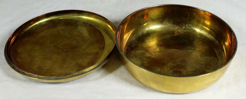 Cloisonne style powder bowl