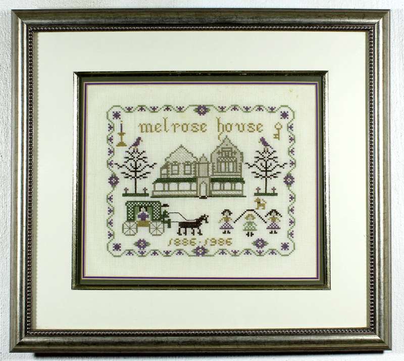 Melrose house embroidery