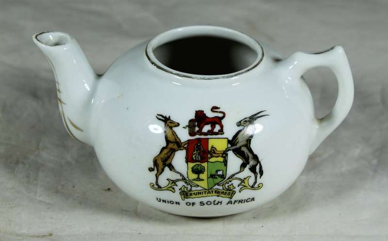Miniature Union of SA porcelain tea pot