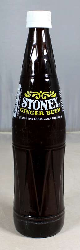 Vintage glass Stoney bottle - Ginger Beer