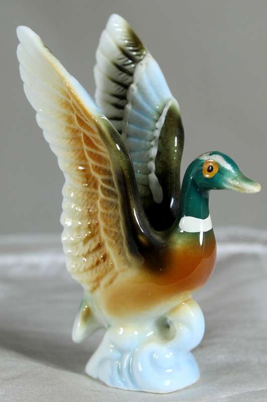 Ceramic mallard duck