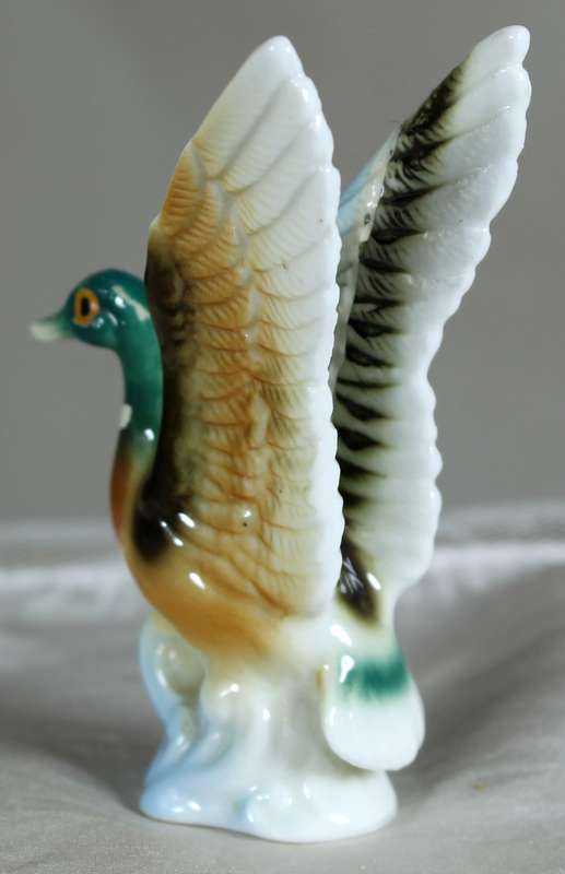 Ceramic mallard duck