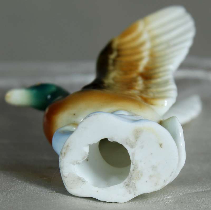 Ceramic mallard duck