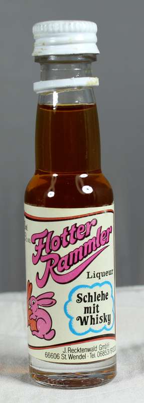 Mini liquor bottle - Flotter Rammler