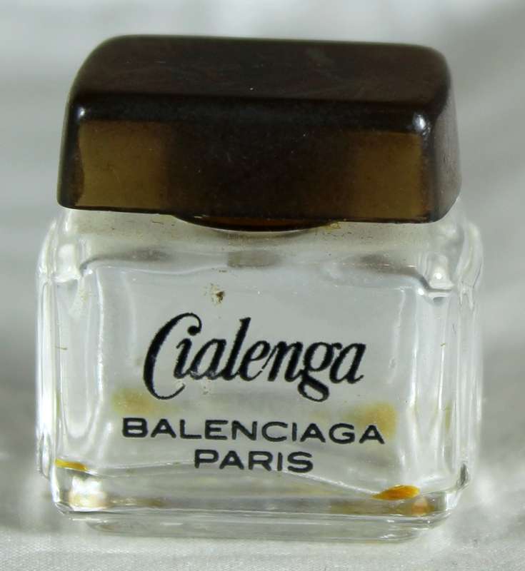 Cialenga Balenciaga Paris perfume bottle tester