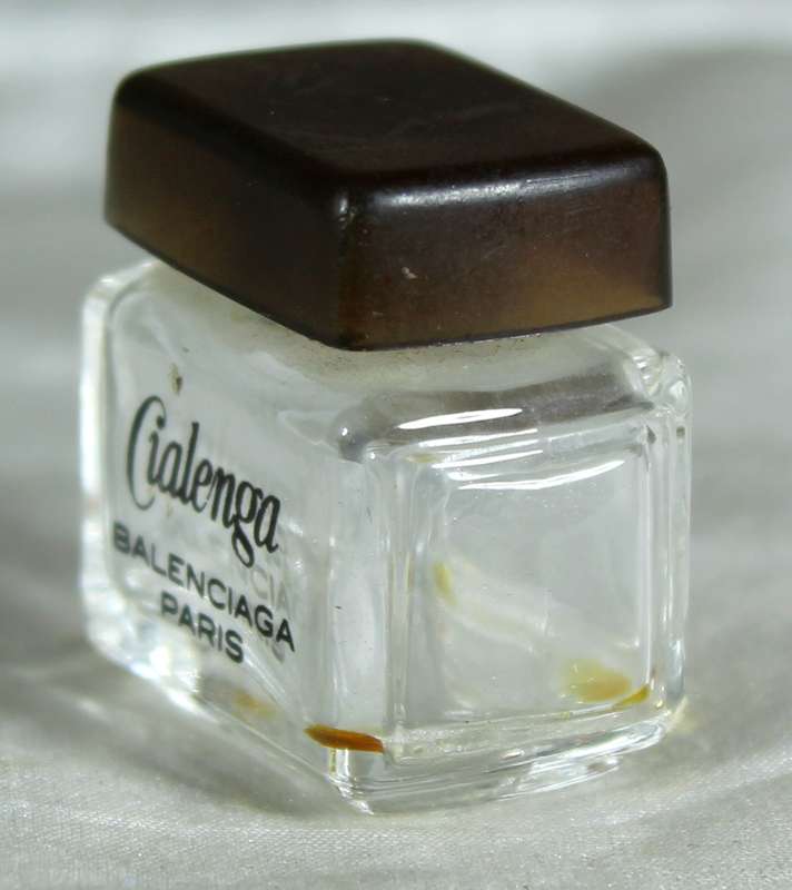 Cialenga Balenciaga Paris perfume bottle tester