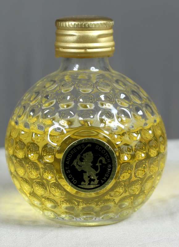 Mini liquor bottle - Old St. Andrews whisky
